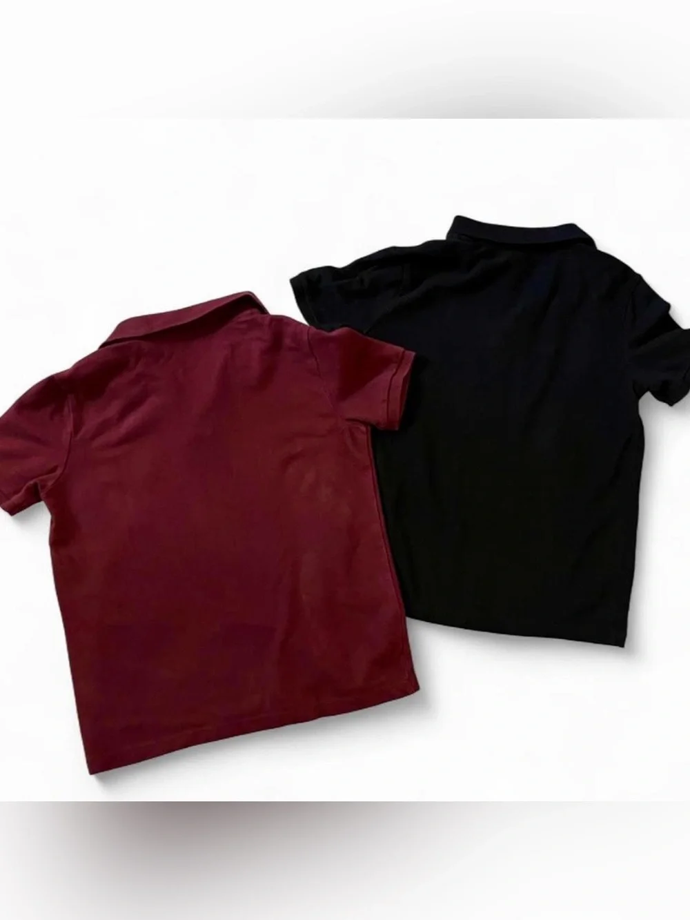 Old Navy Kids Polos- Maroon and Black. Both side Medium (8)